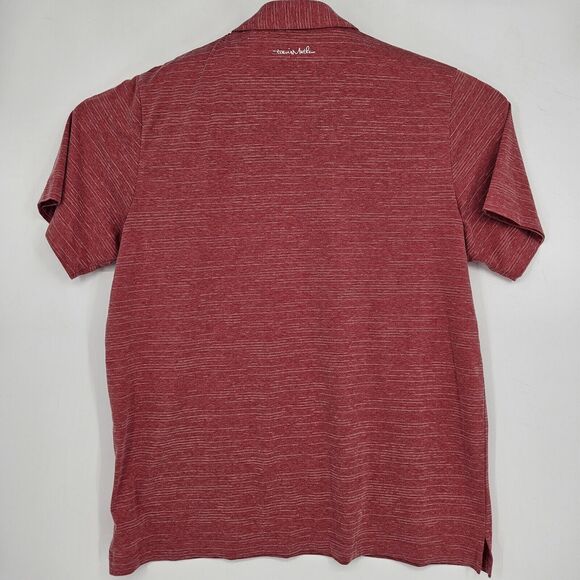 Travis Mathew Polo Shirt Mens XXL Short Sleeve Striped Golf Casual Preppy - Picture 3 of 10